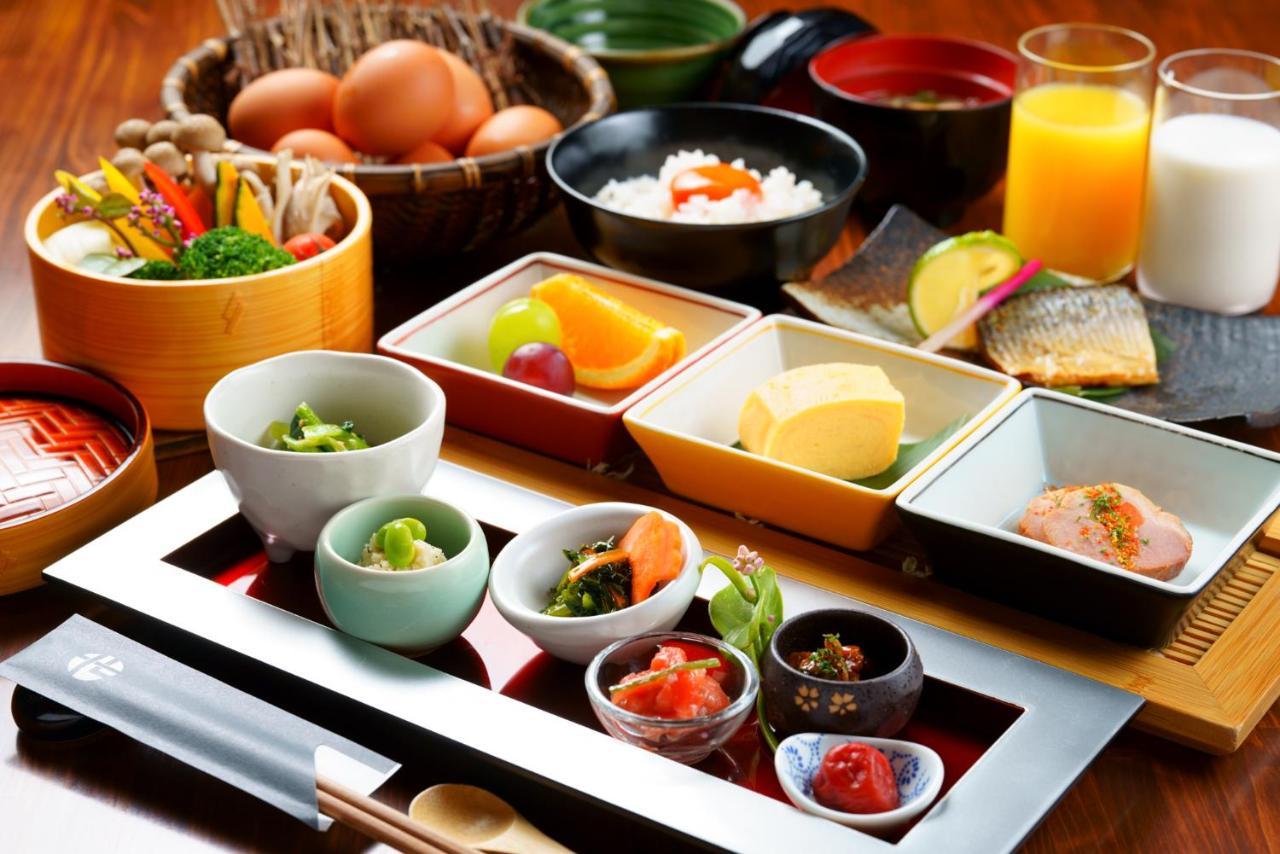 Yawaragi-No-Sato Yadoya Hotel Yufu Bagian luar foto