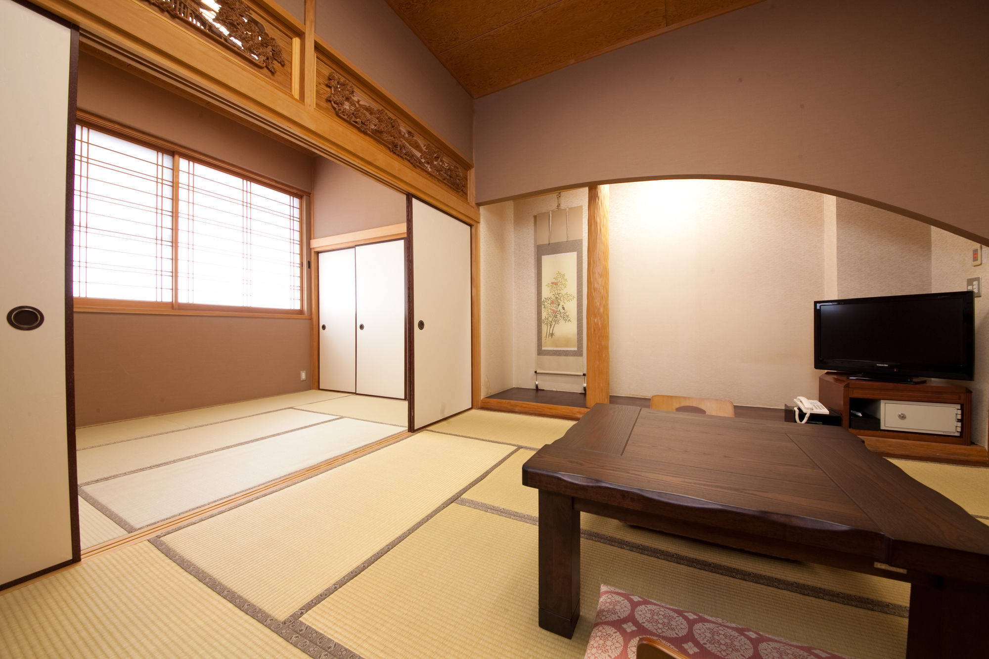 Yawaragi-No-Sato Yadoya Hotel Yufu Bagian luar foto