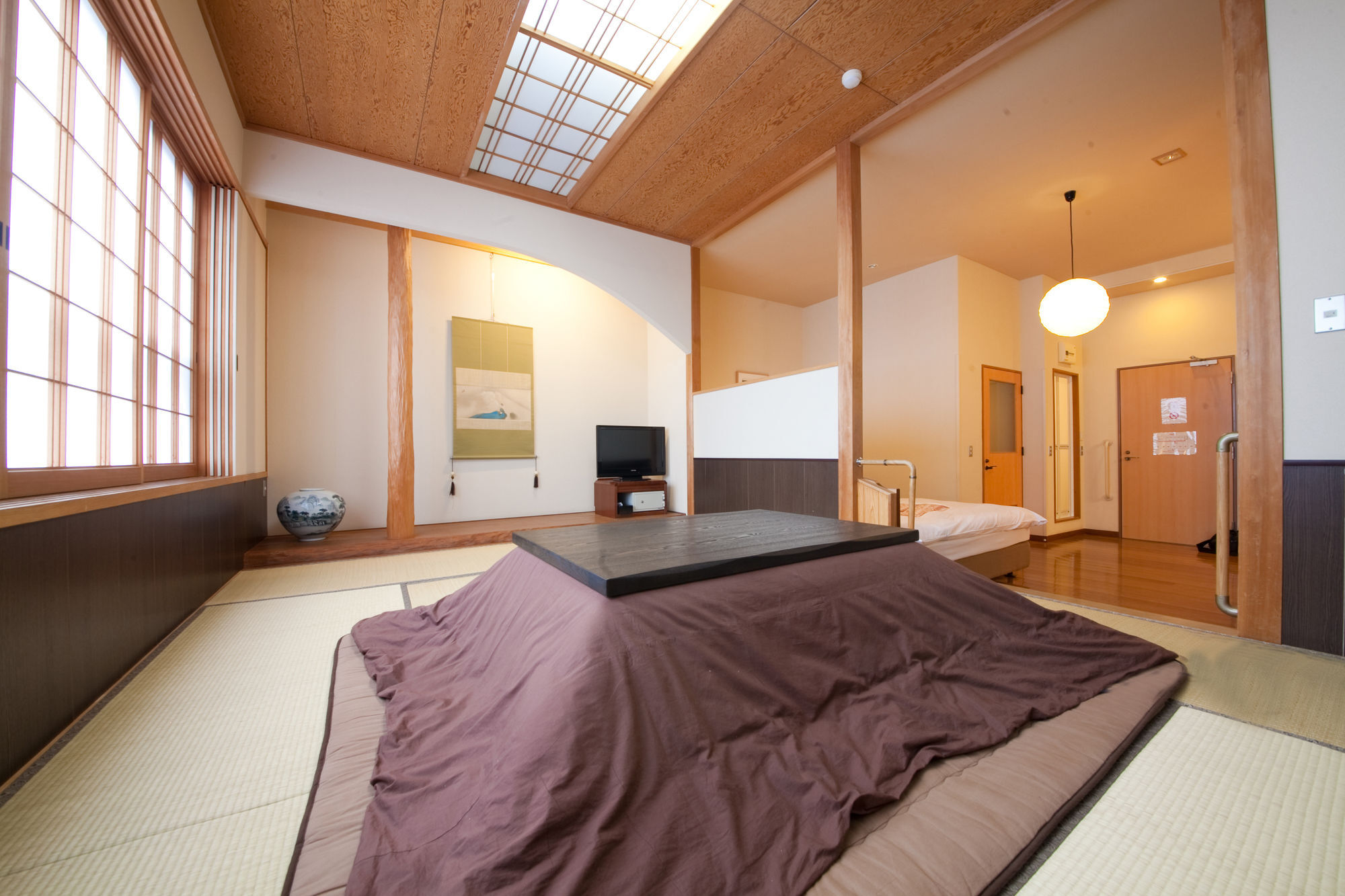 Yawaragi-No-Sato Yadoya Hotel Yufu Bagian luar foto